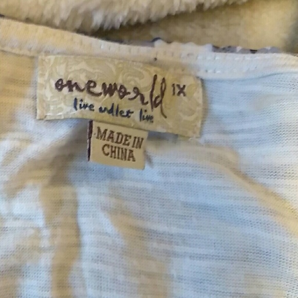 Emralde live outlet short sleeve top - Picture 2 of 2